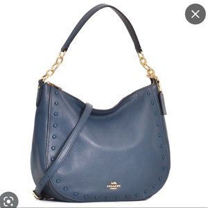 Coach Studded Hobo